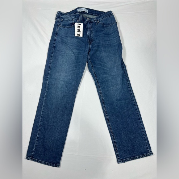 Levi's Blue Straight Jeans Classic Style - Picture 1 of 6
